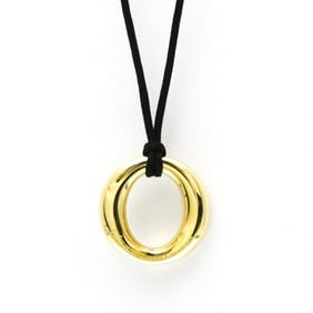 Tiffany Sebiana Cord Necklace Yellow Gold (18K) No Stone Women,Men Fashion Pendant Necklace (Gold)