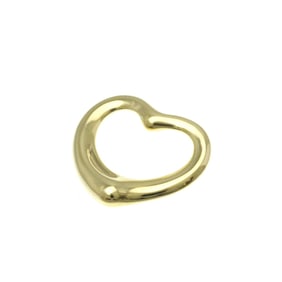 Tiffany Open Heart Yellow Gold (18K) No Stone Men,Women Fashion Pendant (Gold)