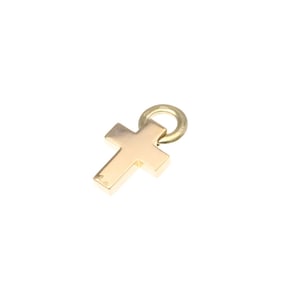 Pomellato Cross Top Pink Gold (18K),White Gold (18K) No Stone Men,Women Fashion Pendant (Silver,Pink
