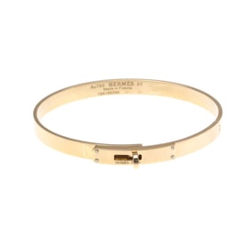 Hermes Kelly Bangle 4P Diamond Pink Gold (18K) Diamond Bangle Pink Gold