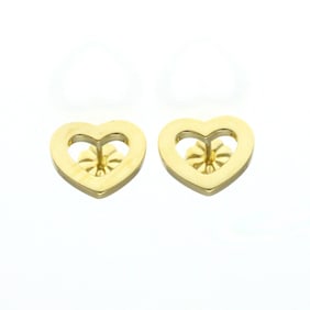 Tiffany Heart Earrings No Stone Yellow Gold (18K) Stud Earrings Gold