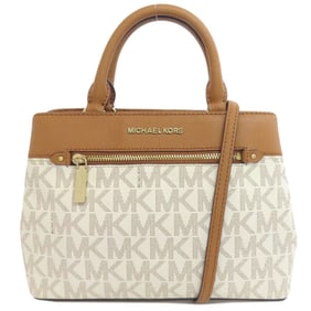 Michael Kors MK Signature Handbag PVC Women's