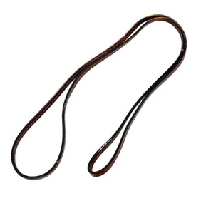 Hermes Hermès Lanier Choker Necklace Bracelet Leather Cord Brown