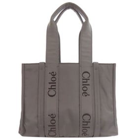 Chloé Chloe Woody Tote Bag, Nylon Material, Women's, CHLOE