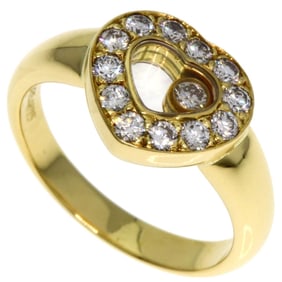 Chopard Happy Diamond Ring in 18K Yellow Gold for Women