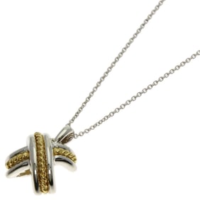 Tiffany Signature Necklace in 18K White Gold for Women. TIFFANY & Co.