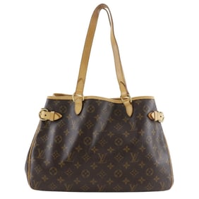 Louis Vuitton Batignolles Horizontal Tote Bag M51154 Monogram Canvas 2009 Brown DU5009 Women's