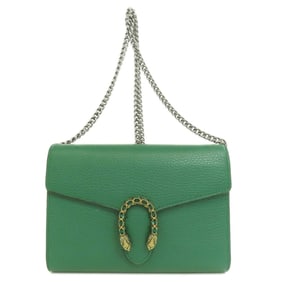 Gucci 401231 Dionysus Chain Wallet, Leather, Women's
