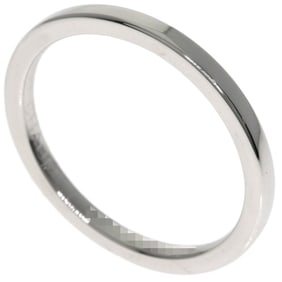 Chaumet Wedding Ring with Inner Diamond #59, Platinum PT950, Women's