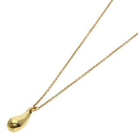 Tiffany & Co. Teardrop Necklace in 18K Yellow Gold for Women.