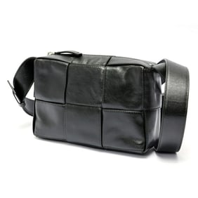 Bottega Veneta Arco Camera Bag 795177 Cassette Intrecciato Leather Dark Green S-158956