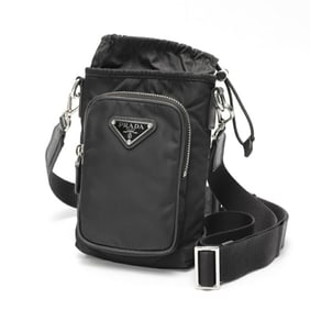 PRADA Re-Nylon Smartphone Case 2ZH155 Nylon Black S-158877