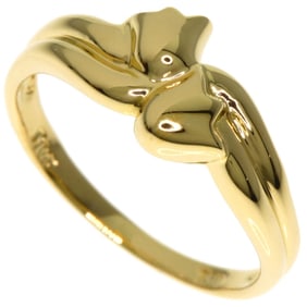 Christian Dior Dior Flower Design Ring in 18K Yellow Gold for Women
