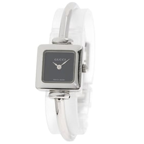 Gucci 1900L Square Face Watch Stainless Steel/SS Women's GUCCI