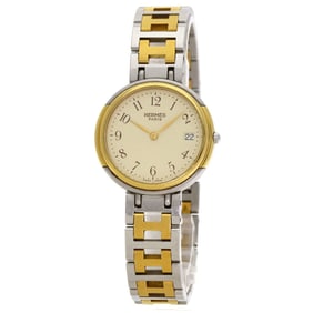 Hermès Windsor Date Watch, Stainless Steel/SSxGP, Men's