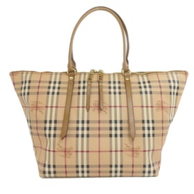 Burberry Nova Check Tote Bag PVC Women's BURBERRY