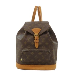 Louis Vuitton M51136 Montsouris Medium Backpack/Daypack in Monogram Canvas, Women's