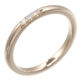 Tiffany & Co. Forever Wedding Ring, Classic Band, Size 6, 2mm Model, 18K Pink Gold with Three