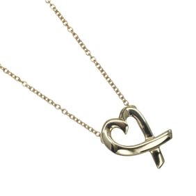 Tiffany & Co. Loving Heart Necklace, 18K Yellow Gold, Approx. 2.8g