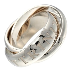 Cartier Trinity Ring, 1998 Limited Edition, Size 8, 18K White Gold, Approx. 10.5g