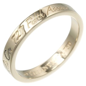 Tiffany & Co. Ring Notes, size 7.5, 18K Yellow Gold, approximately 2.67g