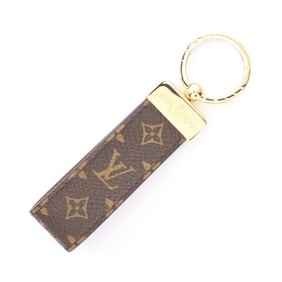 Louis Vuitton Porte-Clés Dragonne Keychain, PVC-Coated Canvas with GP Monogram, Women's,
