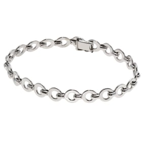 CHANEL Charm Bracelet in 18K White Gold for Women