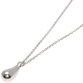 Tiffany & Co. Teardrop Necklace, Silver, Women's