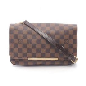 Louis Vuitton Hoxton PM Shoulder Bag, PVC-Coated Canvas and Leather with Damier Finish, Brown,