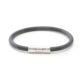 Louis Vuitton Keep It Damier Graphite Bracelet in PVC, Men's Black