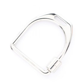 Hermes Hermès Etrier keychain accessory, metal, for men and women, silver