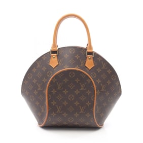 Louis Vuitton Ellipse MM Handbag, PVC-Coated Canvas and Leather, Monogram, Women's, Brown, M51126