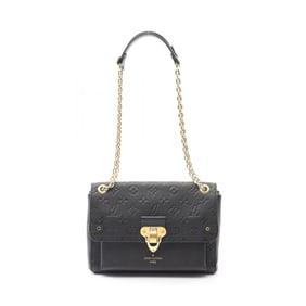 Louis Vuitton Vavan PM Shoulder Bag in Monogram Empreinte Leather, Black, M44151