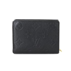 Louis Vuitton Monogram Empreinte Portefeuille C Leather Bifold Wallet in Noir, M80151, RFID Clea