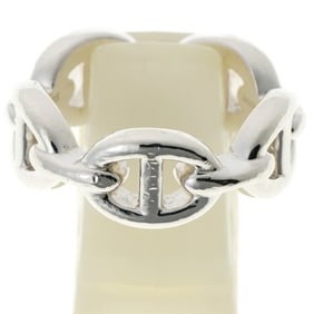 Hermes HERMES Ring Chaine d'Ancre Enchaine PM Ag925 Silver S-159024