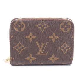 Louis Vuitton Zippy Coin Purse, Coated Canvas Monogram, Women's, Brown, M60067