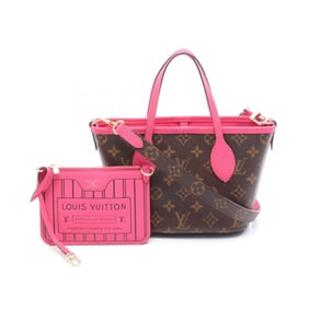 Louis Vuitton Neverfull Inside Out BB Tote Bag, Coated Canvas and Leather, Monogram, Women's, Brown