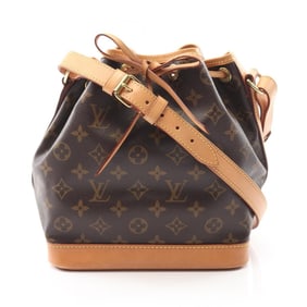 Louis Vuitton Noe BB Shoulder Bag, Coated Canvas and Leather, Monogram, Women's, Brown, M40817
