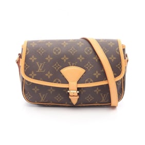 Louis Vuitton Sologne Shoulder Bag, Coated Canvas and Leather, Monogram, Women's, Brown, M42250
