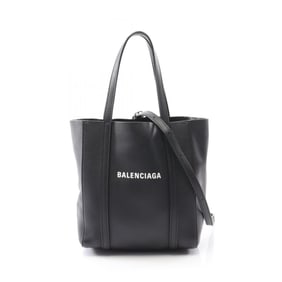 Balenciaga Everyday XXS Tote Bag in Black Leather