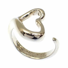 Tiffany & Co. Women's Heart Ring, SV925, Size 13, 4.7g, Silver, Elsa Peretti, A6051078