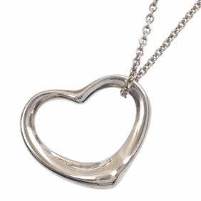 Tiffany Elsa Peretti heart pendant necklace for women, 5.3g, SV925 silver, A6051205