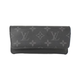 Louis Vuitton Monogram Eclipse Etui Lunette Woody GI0296 Glasses Case
