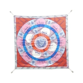 Hermes Hermès JEU DES OMNIBUS REMIX Carre 003173S Scarf