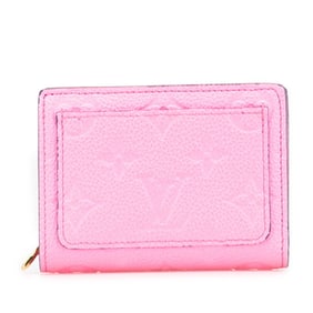 Louis Vuitton Monogram Empreinte Portefeuille Claire Bifold Wallet M82514 Pink Rose Lollipop Leather