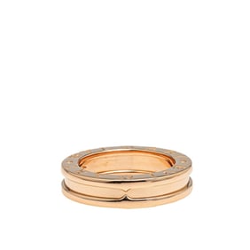 BVLGARI B.zero1 Ring #47 K18PG Pink Gold Women's