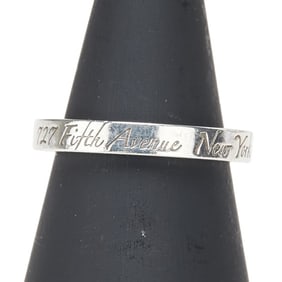 Tiffany & Co. Narrow Ring, 925 Sterling Silver, Women's, TIFFANY