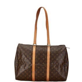 Louis Vuitton Monogram Flanery 45 Boston/Shoulder Bag M51115 Brown Leather Women's LOUIS VUITTON