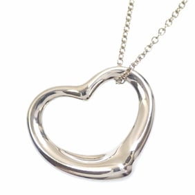 Tiffany Elsa Peretti heart pendant necklace for women, 9.8g SV925 silver, A6051211