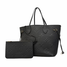 Monogram Empreinte Neverfull MM Tote Bag M45685 Noir Women's